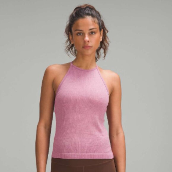 Ebb to Street High-Neck Tank Top *Online Only Color: Velvet Dust Size:8 - Picture 1 of 5